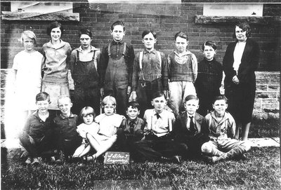 Waterloo School students of Miss Westherald