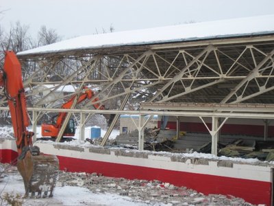 Memorial Arena Demolition