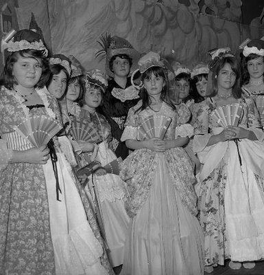 Girls in HMS Pinafore Operetta