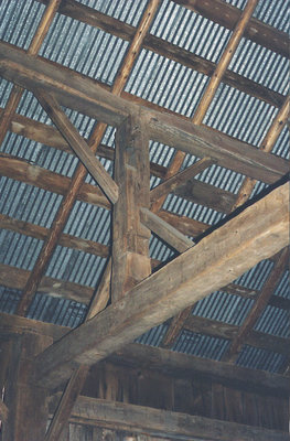 Barn Beams at Devereaux House