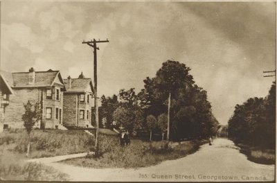 Queen Street as a Dirt Road