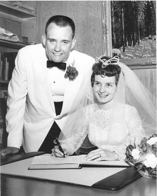 Mr. & Mrs. Bob Hooper, 1962