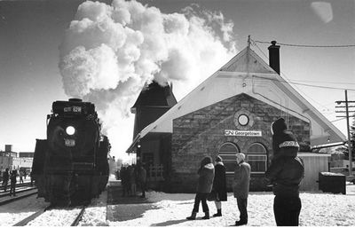 Steam Engine at Georgetown Station