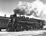 Steam train at Georgetown Station