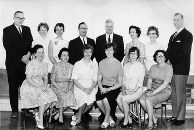 Wrigglesworth Public SChool Teaching Staff 1965-66