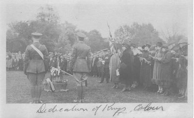 Dedication of King's Colours