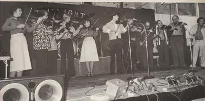 Fiddle Contest at Fall Fair 1977