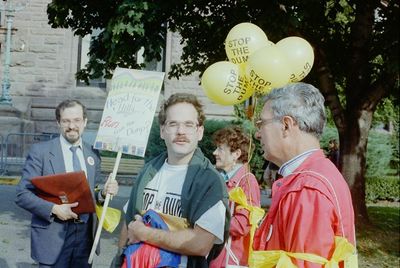 P.O.W.E.R. rally at Queen's Park 1989