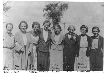 Acton Public School Staff c. 1938