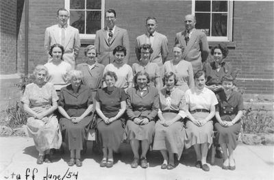 Robert Little Public School Staff 1954