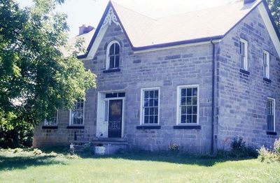 Large Stone House John G Irving Farm