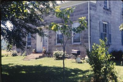 Stone one Story Farm house Scotch Block