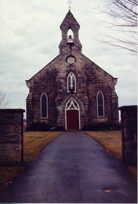 Front Facade of Boston Presbyterian Church