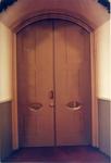 Original Wooden Interior Doors of Boston Presbyterian CHurch