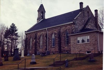 Exterior View of Boston Presbyterian Church