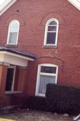 Brick House on Church St. with Window Detail