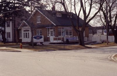 Weatherby's store on Church Street, built for Bud McDonald