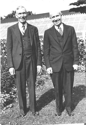 John and George Murdock at Dominion Seedhouse