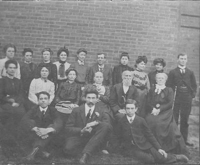 A Group Gathered for an Outdoor photograph