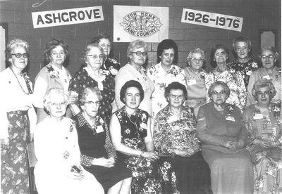 Ashgrove Women's Institute 50th Anniversary