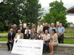 Dufferin Aggregate Cheque Presentation