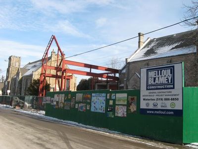 Library and Cultural Centre Under Construction