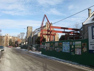 Library and Cultural Centre Under Construction