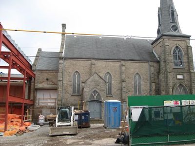 The Library and Cultural Centre Under Construction