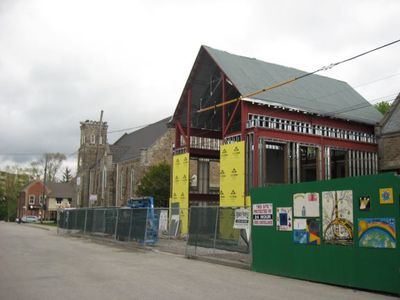 The Library and Cultural Centre Under Construction