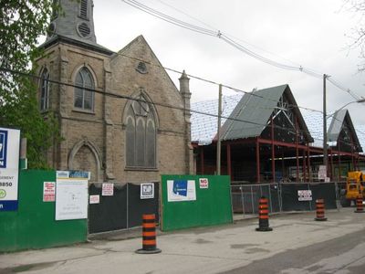 The Library and Cultural Centre Under Construction