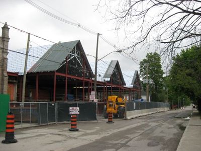 The Library and Cultural Centre Under Construction