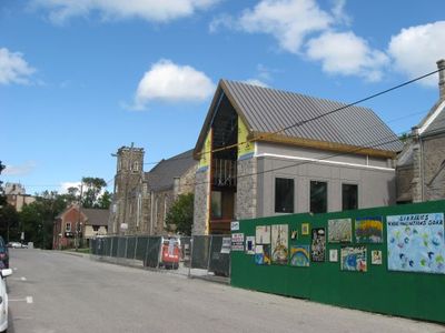 The Library and Cultural Centre Under Construction