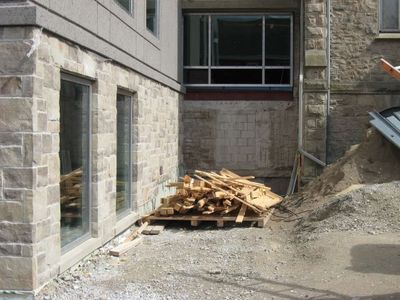 Former Entrance to the Library and Cultural Centre