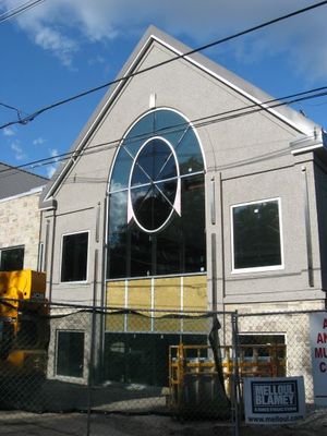 The Library and Cultural Centre Under Construction