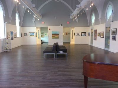 Helson Gallery - view of the east wall.