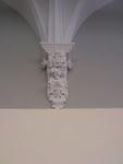 Helson Gallery - vaulted ceiling arch.