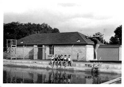 Outdoor pool, 42 Mill st.