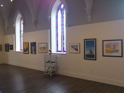 Helson Gallery north wall.