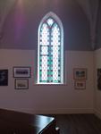 Helson Gallery south-west corner window.