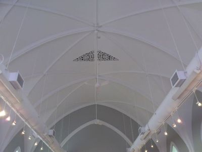 Helson Gallery ceiling.