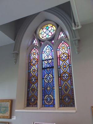 Helson Gallery - east window.