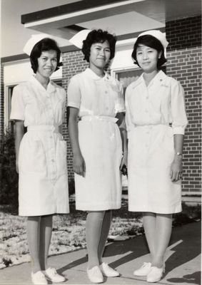 Georgetown and District Memorial Hospital; nurses from the Philippines.