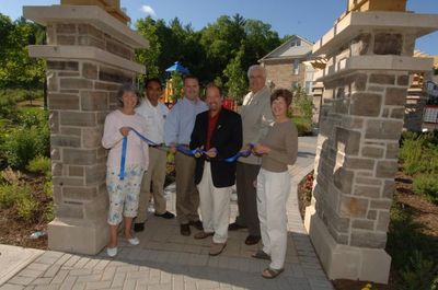 Dr. Charles Best Parkette on Arborglen Drive.