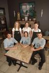 The staff of La Vita Bakery, 71 Mountainview Road North, celebrate  three years in business.