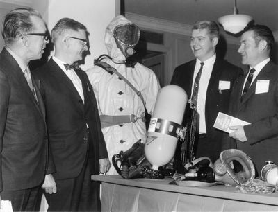 Standard Products Canada - air-line equipment inspection at a Toronto Safety Conference.