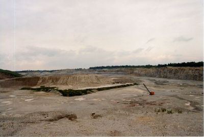 A view of the Acton Quarry operated by United Aggregates at 13056 3rd Line.