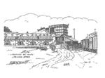 Drawing of the Limehouse Kilns
