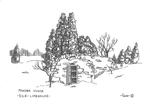 Drawing of the Powder House