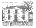 Drawing of the Gowdy Residence