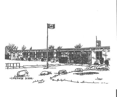 Drawing of Limehouse Public School